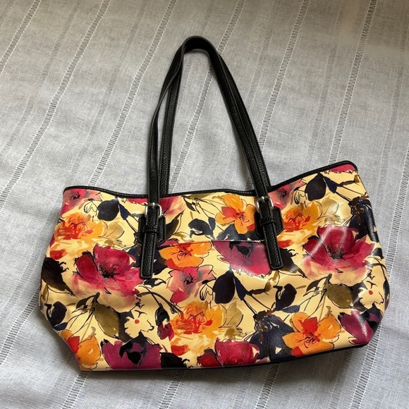 Dana Buchman Multicolor Floral Shoulder Bag - Picture 10 of 16